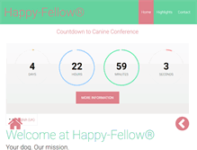 Tablet Screenshot of happy-fellow.at